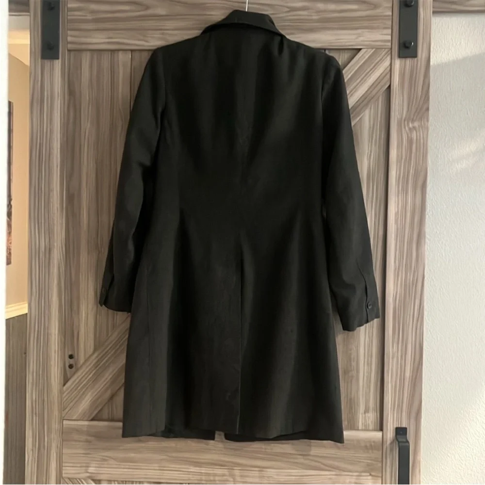 GAP Women's Charcoal Gray Dress Coat - Picture 3 of 9
